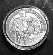 10 zł JAN III SOBIESKI pólpostać 2001 rok IDEAŁ