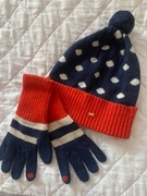 Zestaw czapka + rękawiczki wełniane 