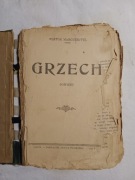 GRZECH, Wiktor Margueritte wyd. 1910 - książka 115 lat cenzura od 1951 