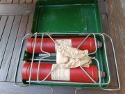 Stara zabytkowa kuchenka turystyczna nowa radziecka prymus czasy PRL 