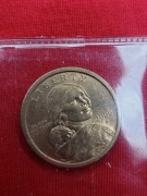 USA - 1 DOLAR-2000P - Indianka - Sacagawea Dollar USA