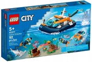 LEGO City Łódź do nurkowania badacza 60377