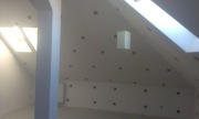 Ocieplanie poddaszy, stropów, celulozą, wełną