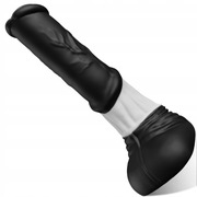 Dildo 4 w 1 sterowane aplikacją z przyssawką i pilotem zdalnego sterowania