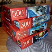 Puzzle zestaw 4x jak nowe puzzle castroland 