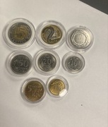 Polska-Zestaw monet obiegowych 8 sztuk -2022r