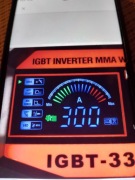 Elektroniczny wyświetlacz spawarki