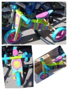 Śliczny kolorowy rowerek Milly Mally