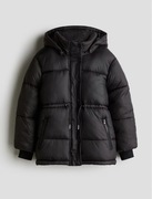 Kurtka puffer z kapturem ciepła H&M 9-10 lat 140