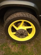 CB500 komplet kół zestaw części