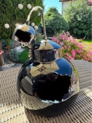 Piękna lampa Mark Slujd czarna kula ceramiczna