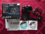 Panasonic Lumix DMC-FZ-200 w idealnym stanie.