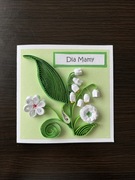 Kartka dla mamy, DZIEŃ MAMY, ręcznie robiona, quilling