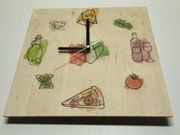 Zegar ścienny Kuchenny 30x30cm