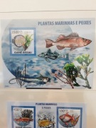 Gwinea Bissau 2009 Mi blok 702 ryby  dealna pozycja