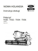 Instrukcja obsługi New Holland TX 30, 32, 34, 36 