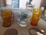 Kufel szklany Barbórka 1988 KWK Makoszowy