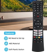 Zamienny pilot RC4591P do telewizora Bush QLED Smart
