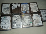 9 x HDD 2.5" nie testowane