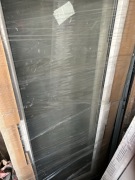 Drzwi pcv białe przeszklone