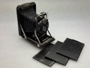 KW Dresden-A.1 D.R.P D.R.G.M Xenar 10.5cm 4.5 Patent Etui 6x9cm