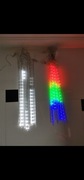 Lampki energooszczędne sople 288 diód LED 50cm wysokości. 