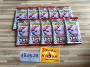 Pokemon TCG Scarlet & Violet 151 Booster Japoński