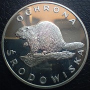 100 zł Ochrona Środowiska Bóbr 1978r.