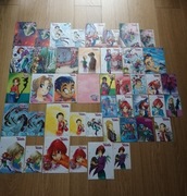 Zestaw karteczek do segregatora Czarodziejki Witch śliskie i papierowe