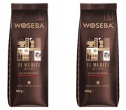 Kawa ziarnista mieszana Woseba Ti Meriti Un Caffe Gusto Raffinato 500 g x 2