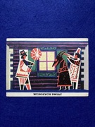 Józef Pakulski Pocztówka Boże Narodzenie Wesołych Świąt 