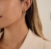 Kolczyki długie łańcuszek Zezu jewelry