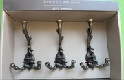 Pour la Maison Jeff Banks haczyki wieszaki metalowe nowe stylowe