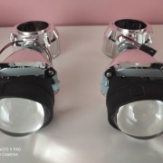 Soczewki BI XENON HID KSENON H12.5cala+klej gratis