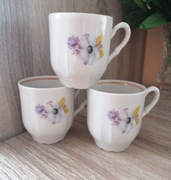 Filiżanki / Kubki 3 szt. Dobrusz (CCCP) sygnowana