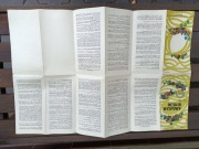 Mapa turystyczna Beskid Wyspowy 1972 rok czasy PRL