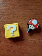 Nintendo Super Mario – mazak różowy Question Block + Grzybek (B100)