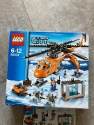 DWA Zestawy LEGO CITY 60034  Arktyczny Helikopter + 60033 Arktyczny łazik