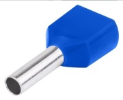 Podwójna tulejka izolowana (PA6.6) z miedzi cynowanej Tracon E26I 10 szt.