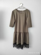 Zielona elegancka sukienka 