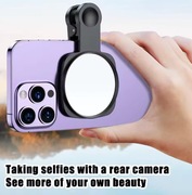 Obiektyw do smartfona z klipsem – selfie, vlog, transmisja live