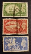 ANGLIA: 1951r. Mi 251 - 253. kas.