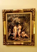 Stanisław Żurawski Nad wodą Piękny Olej 