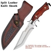 Pochwa, etui na nóż, kabura z klamrą do paska.