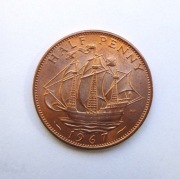 1/2 Pensa 1967 r.  Anglia