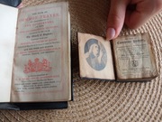 2 stare książki 1895r. Modlitwy ogólne i Hymny W.J.M  