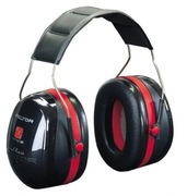 Nauszniki przeciwhałasowe Peltor Optim III czarno-czerwone
