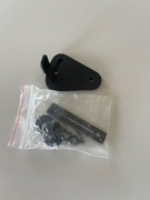 Zasuwka  do szaf przesuwnych czarna .