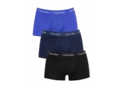 Bokserki Calvin Klein 3-pak L | Niebieskie Granatowe Czarne