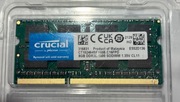 Pamięć RAM 8GB DDR3L Crucial 1600MHz Low Voltage SODIMM